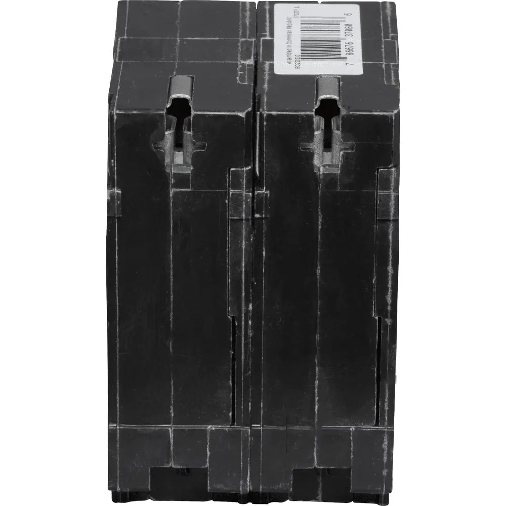 (1) 2P 20A, (1) 2P 30A, 120/240 VAC BQ Tandem Plug-In Circuit Breaker