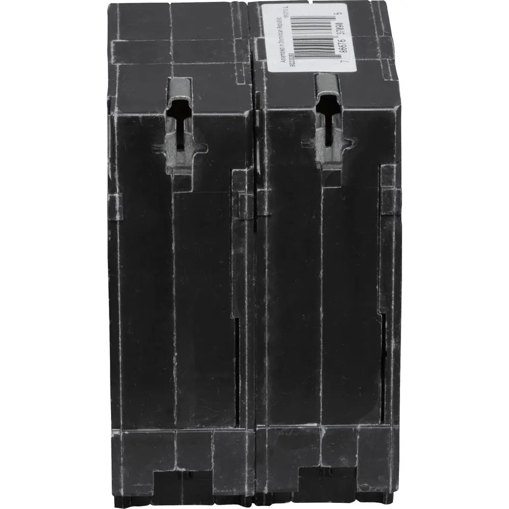 (1) 2P 20A, (1) 2P 50A, 120/240 VAC BQ Tandem Plug-In Circuit Breaker