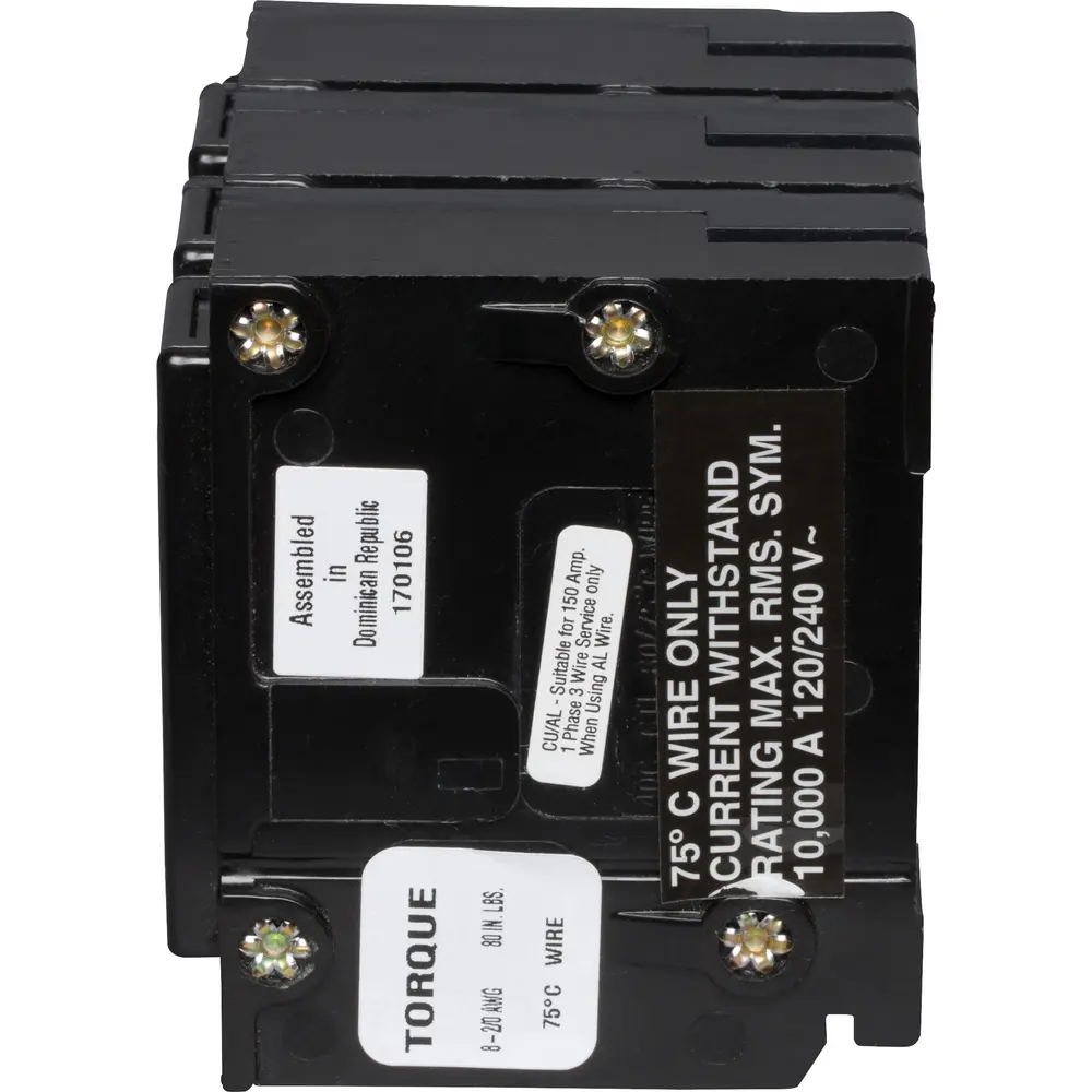 150 A 3-Pole Sub-Feed Lug Block