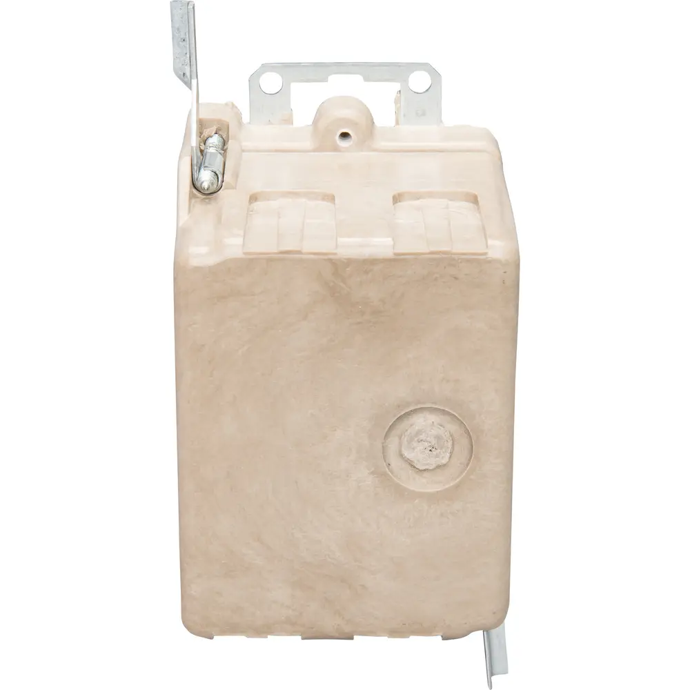 Single-Gang Electrical Box w/ Metal Wing Bracket, 14 Cu. In., Off White