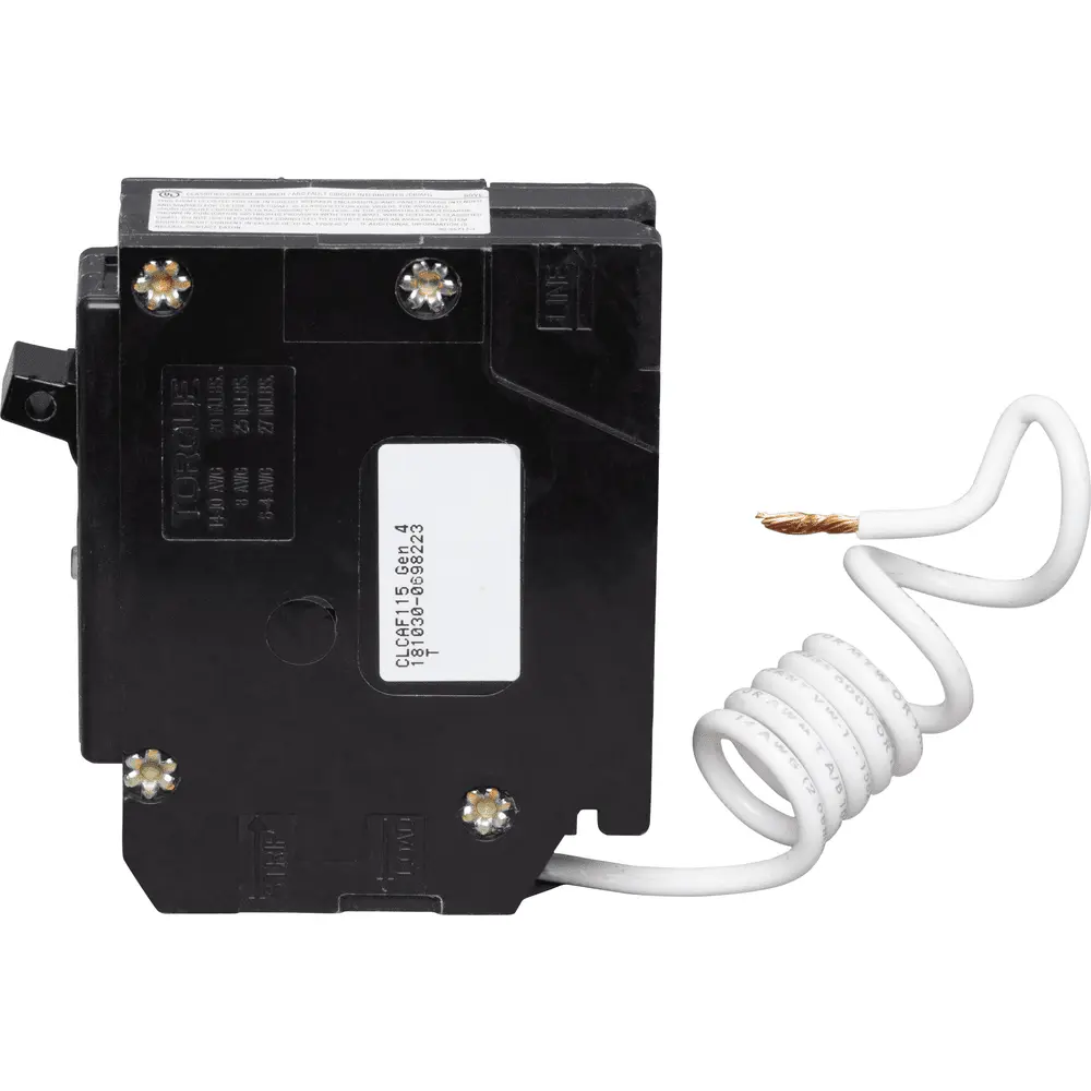 15 A Single-Pole 120/240 VAC AFCI Combination Plug-In Circuit Breaker