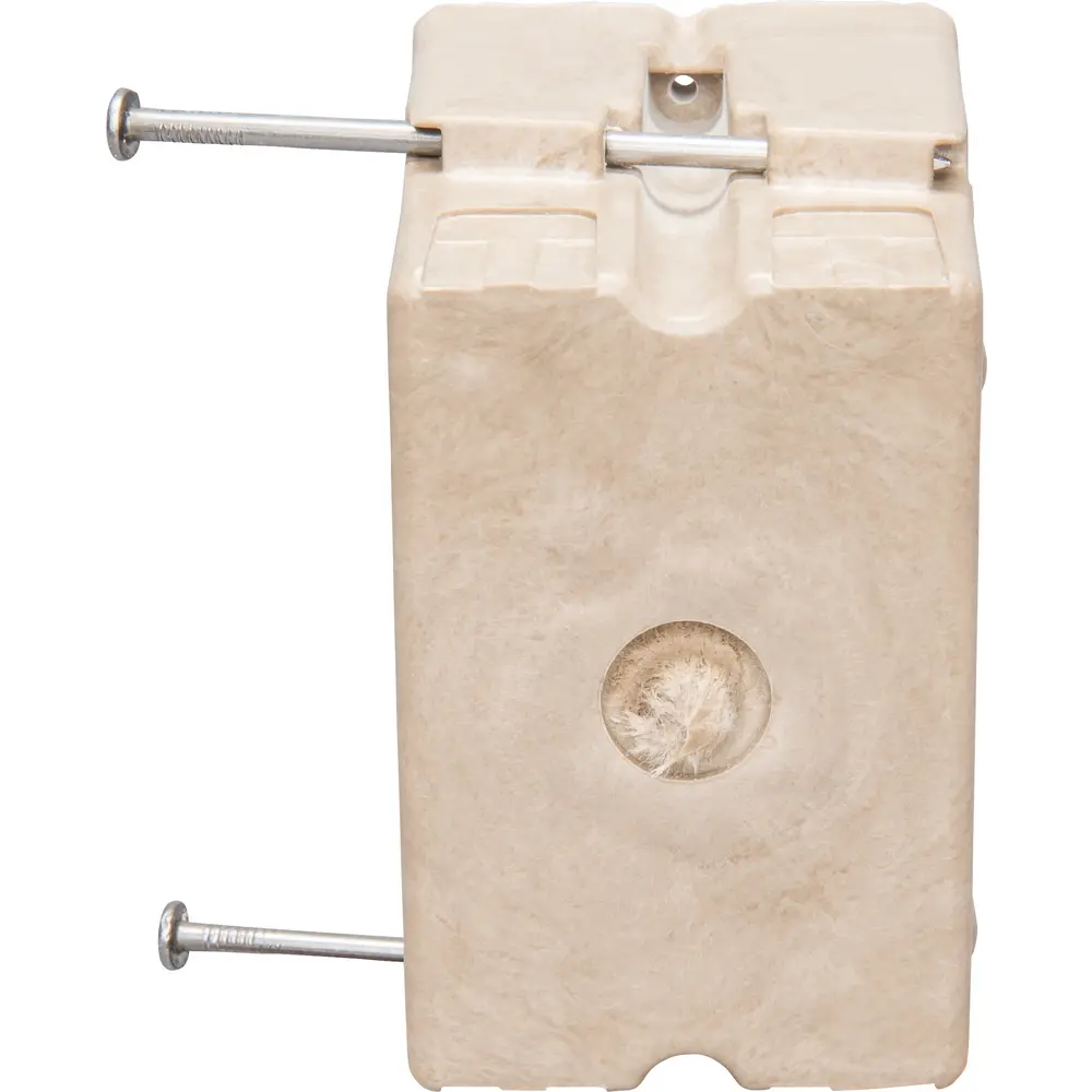 Single-Gang Electrical Box w/ Nails, 20.5 Cu. In., New Work, Off White 1 Single-Gang Electrical Box w/ Nails, 20.5 Cu. In., New Work, Off White
