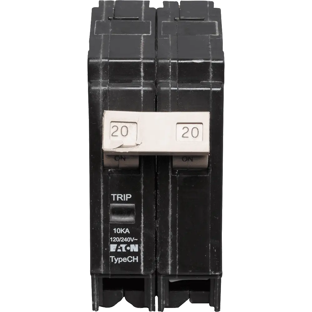 20 A 2-Pole 120/240 VAC CHF Plug-In Circuit Breaker 2 20 A 2-Pole 120/240 VAC CHF Plug-In Circuit Breaker