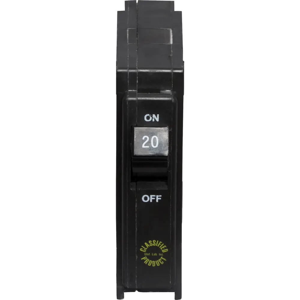20 A Single-Pole 120/240 VAC CHQ Plug-In Circuit Breaker
