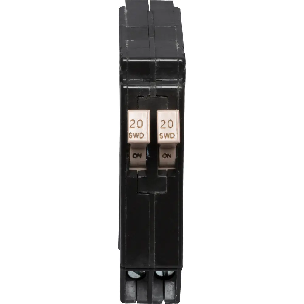 (2) 1P 20 A, 120/240 VAC CHT Tandem Plug-In Circuit Breaker