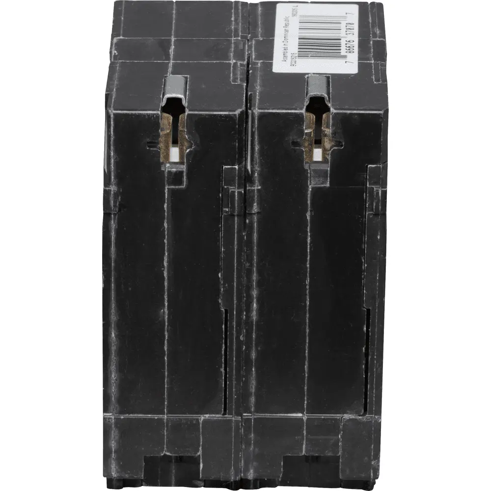 (2) 2P 15A, 120/240 VAC BQ Tandem Plug-In Circuit Breaker