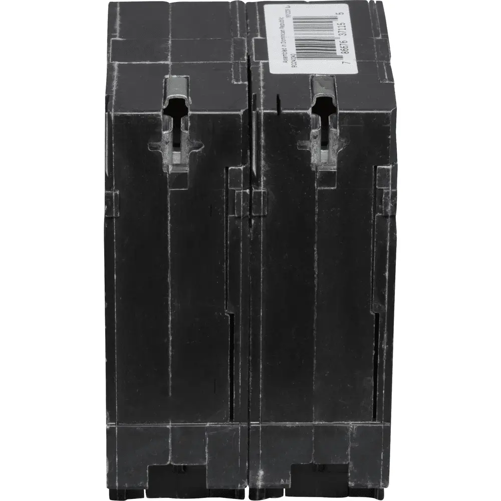 (2) 2P 40 A, 120/240 VAC BQ Tandem Plug-In Circuit Breaker