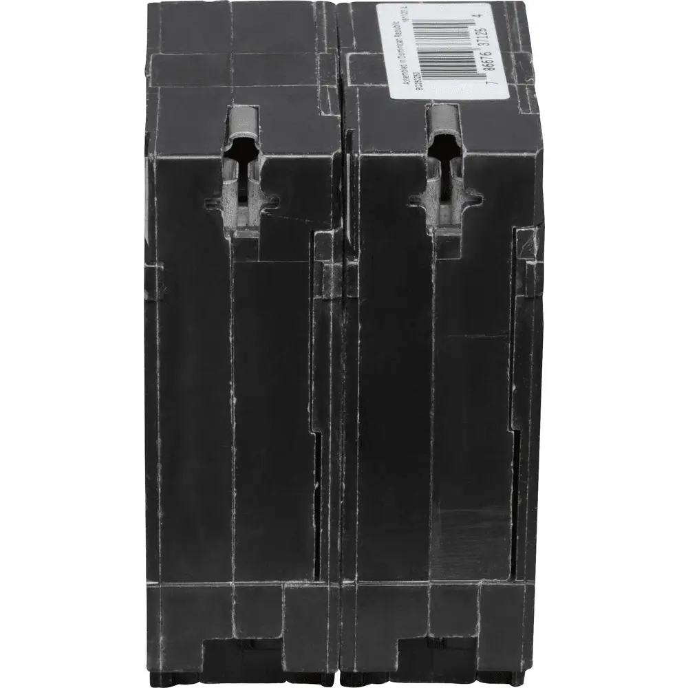 (2) 2P 50 A, 120/240 VAC BQ Tandem Plug-In Circuit Breaker