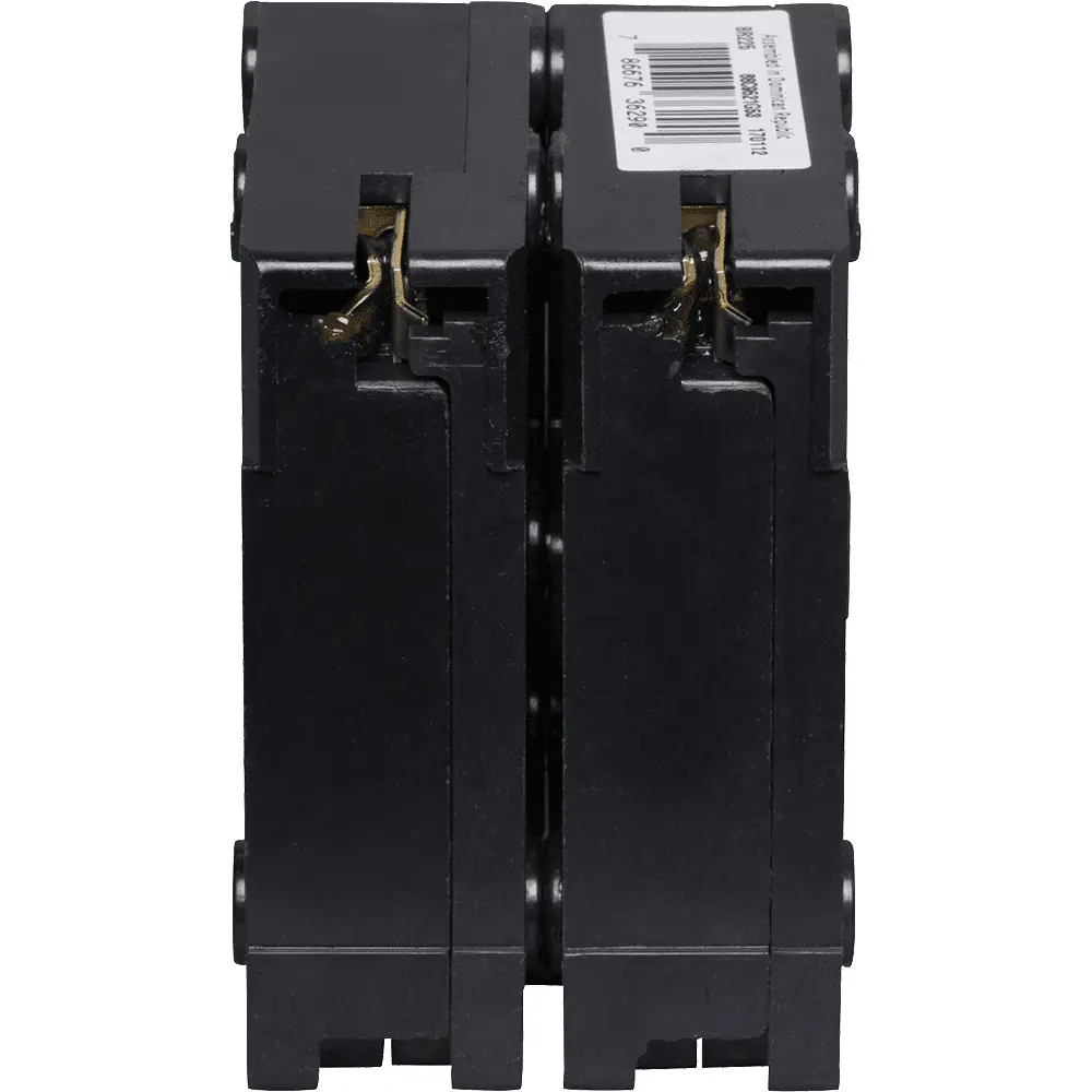 25 A 2-Pole 120/240 VAC BR Plug-In Circuit Breaker