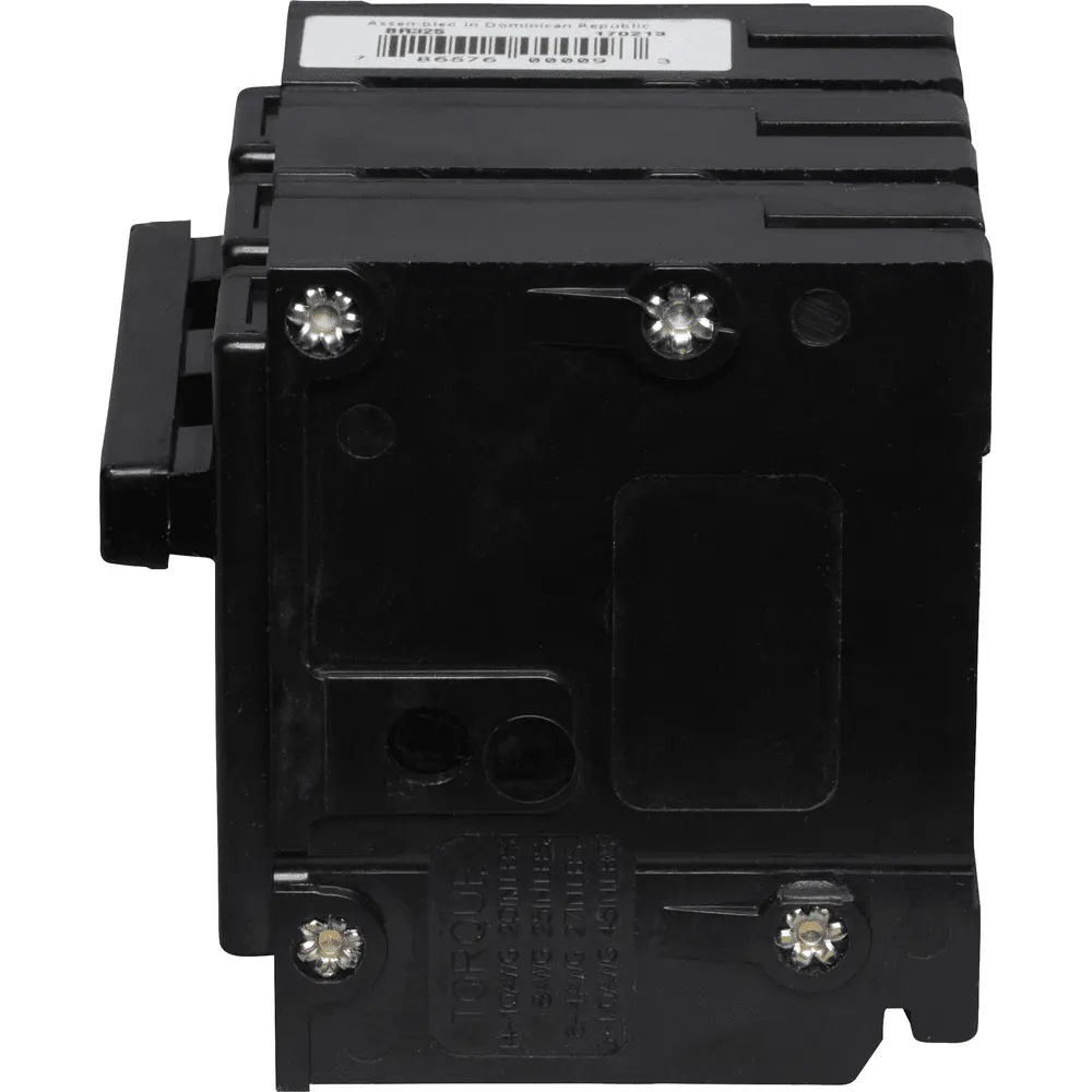 25 A 3-Pole 240 VAC BR Plug-In Circuit Breaker 3 25 A 3-Pole 240 VAC BR Plug-In Circuit Breaker