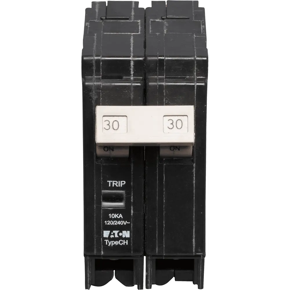 30 A 2-Pole 120/240 VAC CHF Plug-In Circuit Breaker