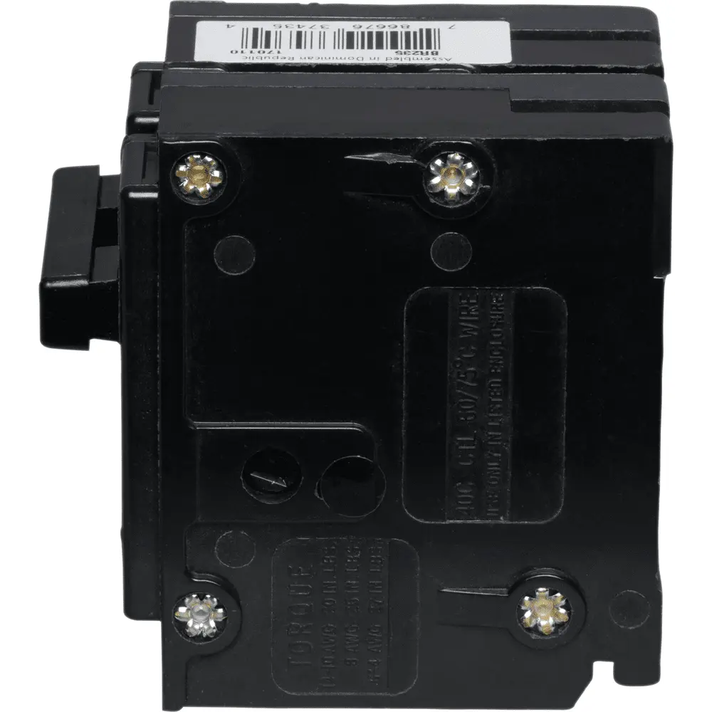 35 A 2-Pole 120/240 VAC BR Plug-In Circuit Breaker