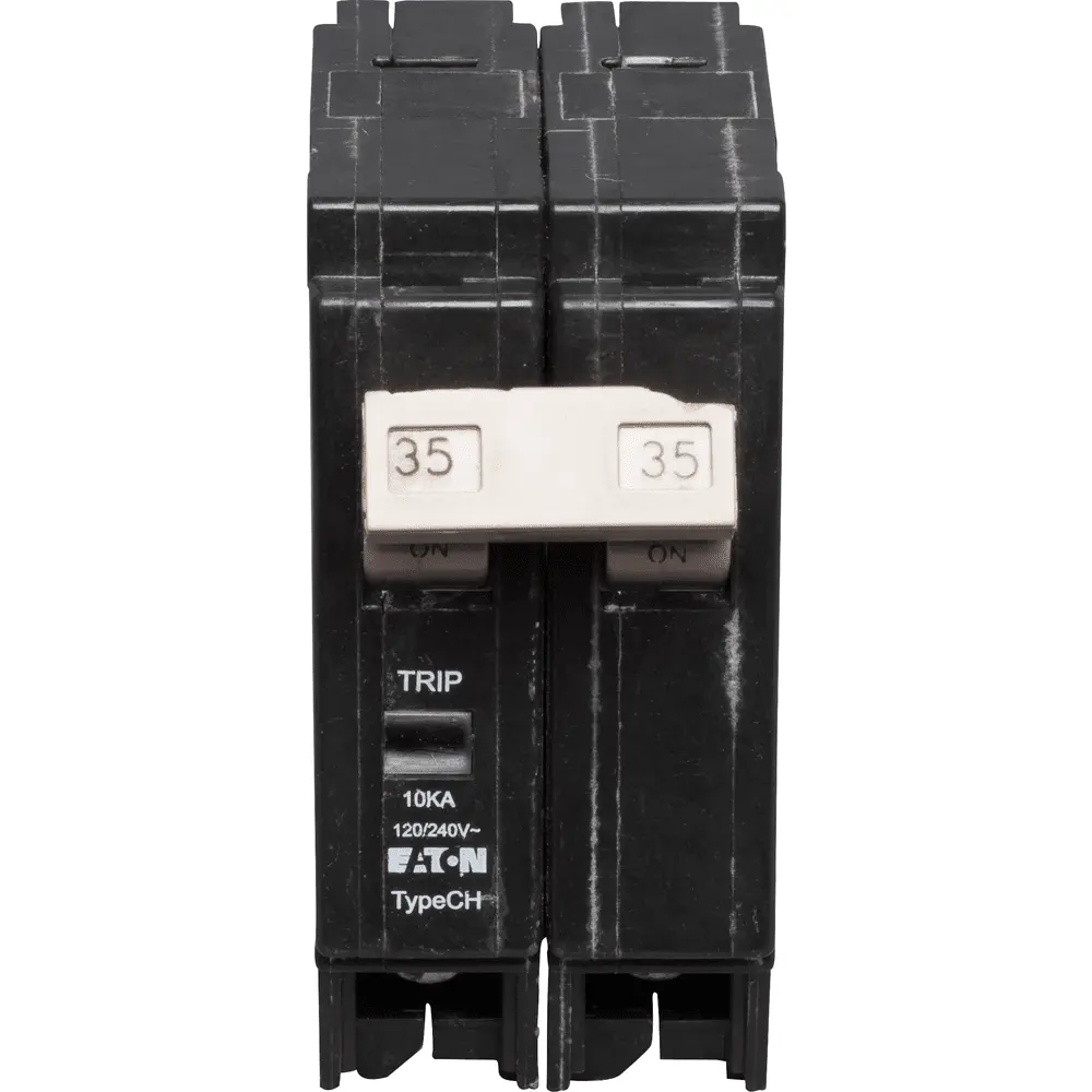 35 A 2-Pole 120/240 VAC CHF Plug-In Circuit Breaker