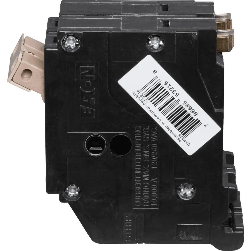 35 A 2-Pole 120/240 VAC CHF Plug-In Circuit Breaker