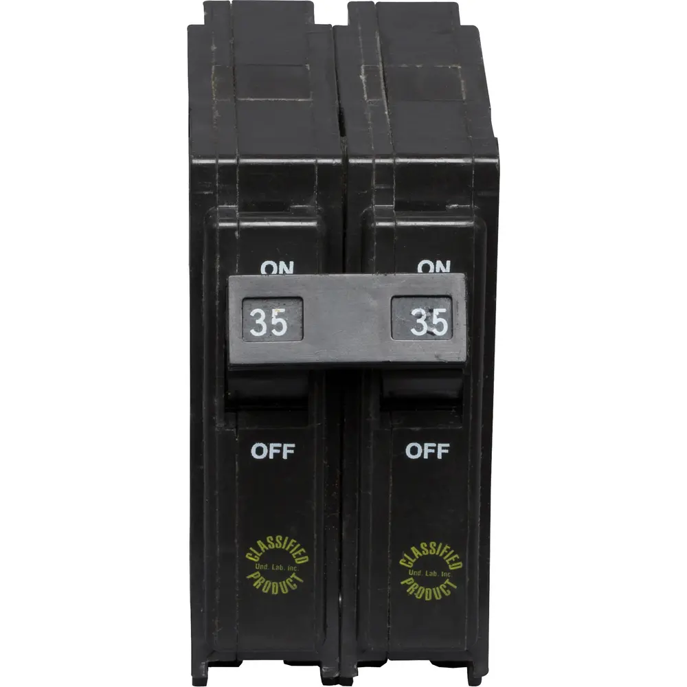 35 A 2-Pole 120/240 VAC CHQ Plug-In Circuit Breaker 2 35 A 2-Pole 120/240 VAC CHQ Plug-In Circuit Breaker
