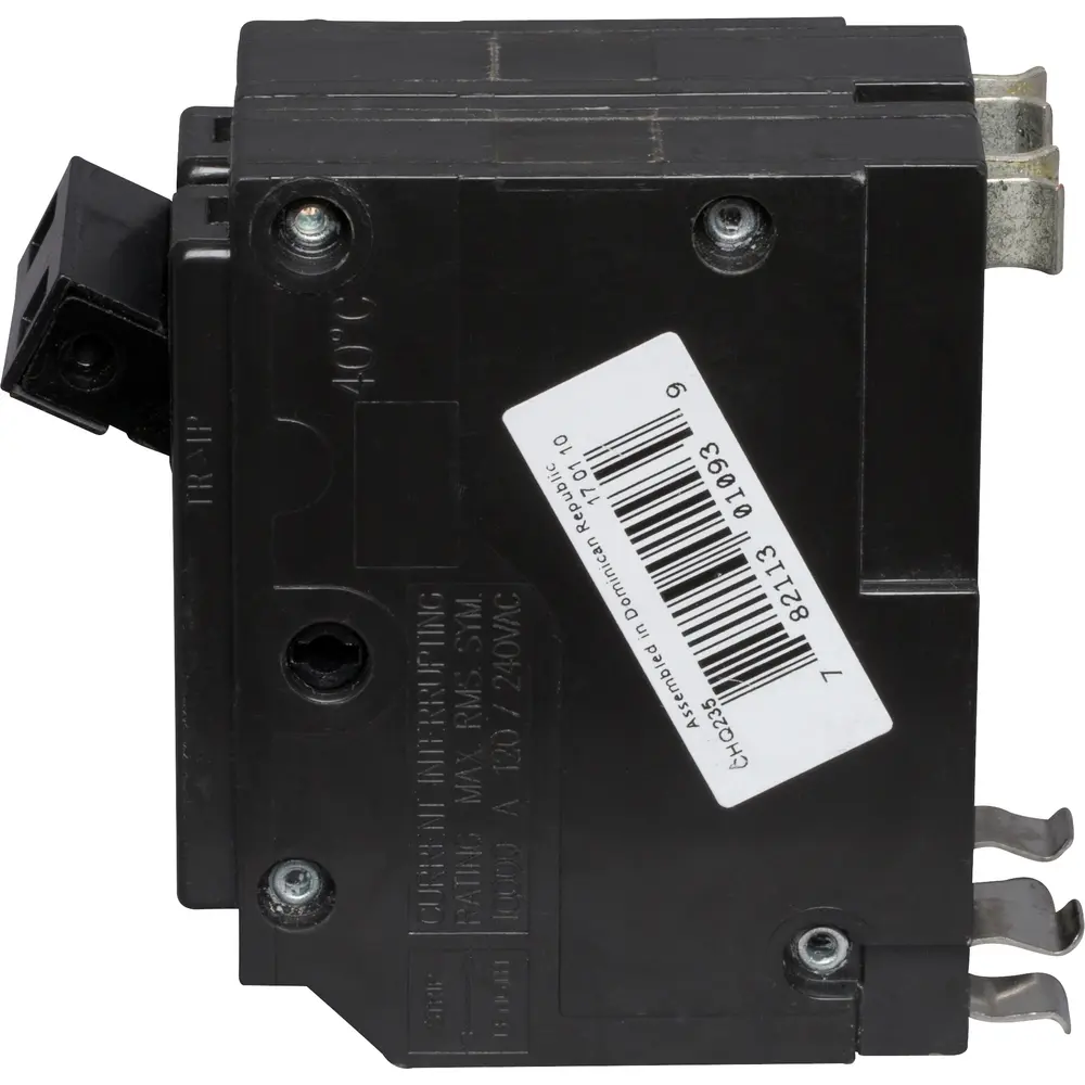 35 A 2-Pole 120/240 VAC CHQ Plug-In Circuit Breaker 3 35 A 2-Pole 120/240 VAC CHQ Plug-In Circuit Breaker