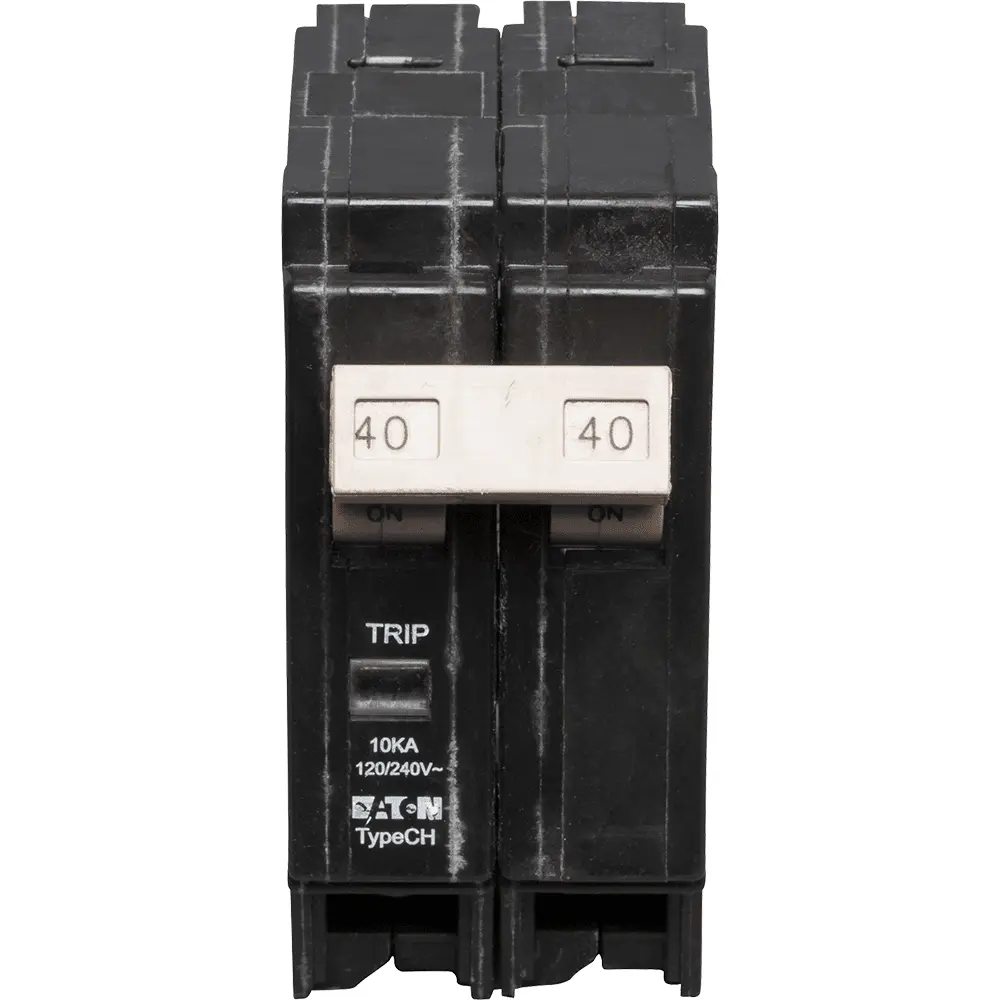 40 A 2-Pole 120/240 VAC CHF Plug-In Circuit Breaker