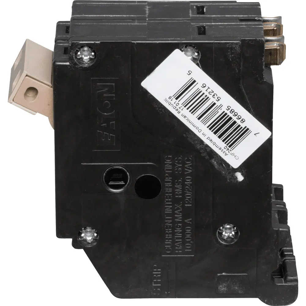 40 A 2-Pole 120/240 VAC CHF Plug-In Circuit Breaker