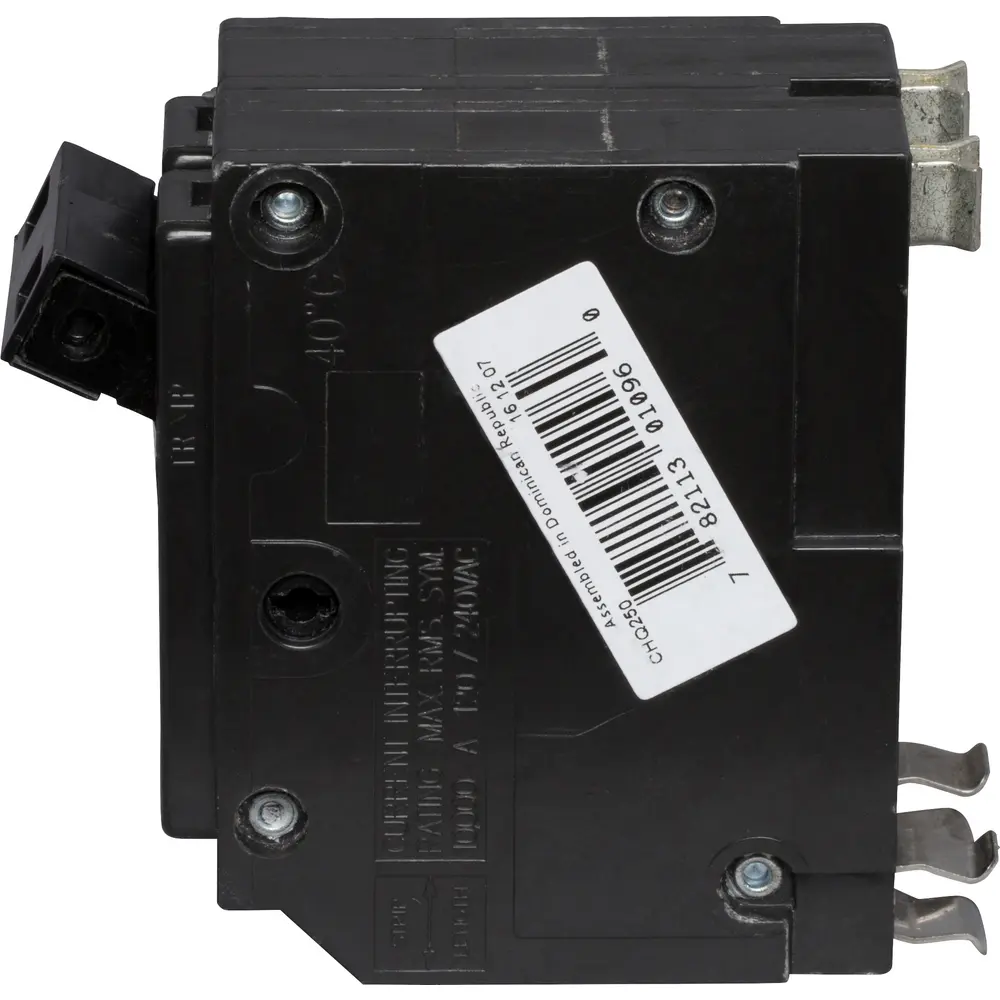 50 A 2-Pole 120/240 VAC CHQ Plug-In Circuit Breaker 3 50 A 2-Pole 120/240 VAC CHQ Plug-In Circuit Breaker