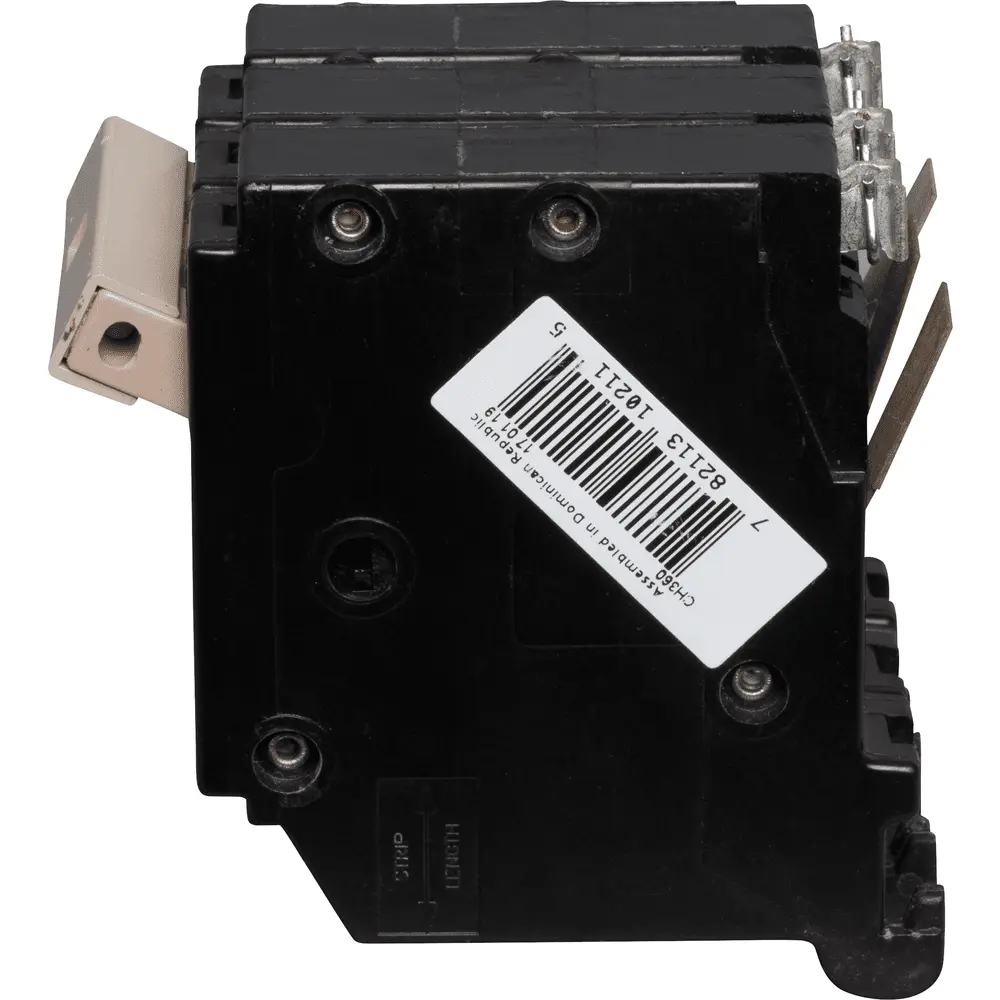 60 A 3-Pole 240 VAC CH Plug-In Circuit Breaker