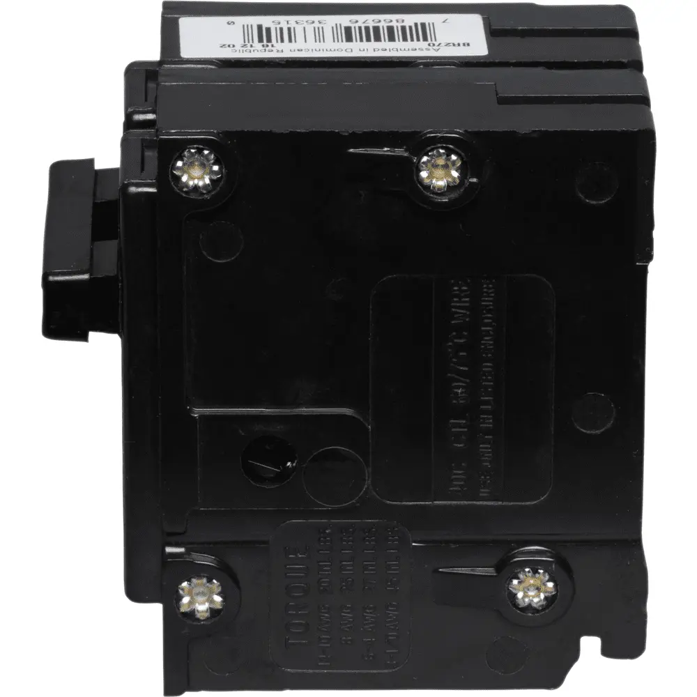 70 A 2-Pole 120/240 VAC BR Plug-In Circuit Breaker