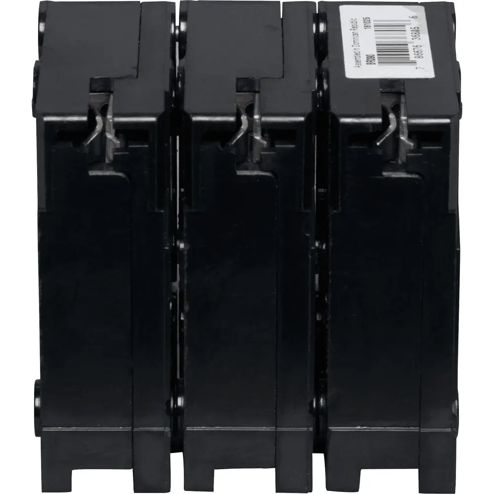 90 A 3-Pole 240 VAC BR Plug-In Circuit Breaker 1 90 A 3-Pole 240 VAC BR Plug-In Circuit Breaker