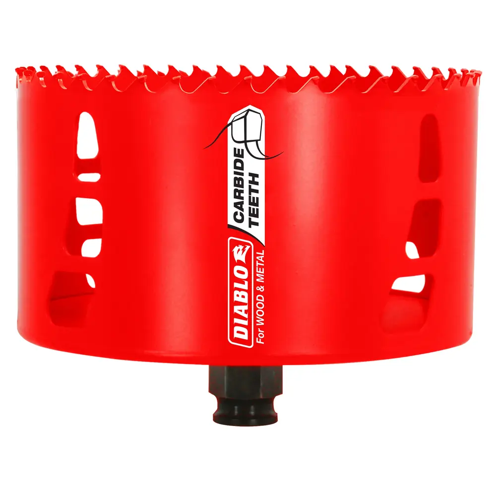 4-5/8" Carbide Teeth Hole Saw for Wood and Metal 1 4-5/8" Carbide Teeth Hole Saw for Wood and Metal