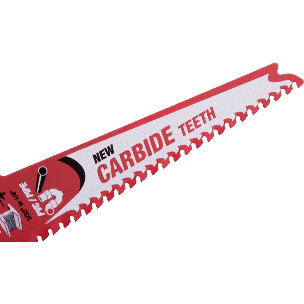 9" 6/9 TPI Demo Demon™ Carbide Teeth Reciprocating Saw Blade, General Purpose Cut