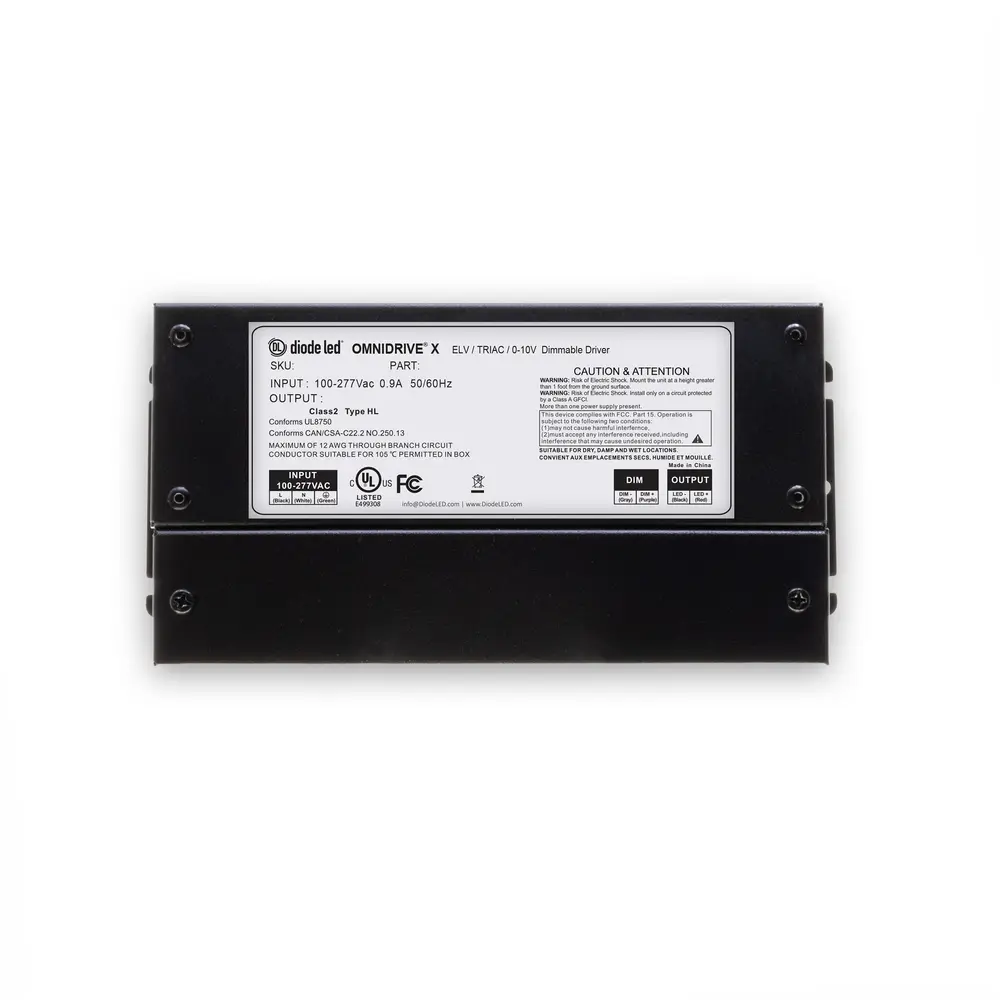 30W X Dimmable Driver in Junction Box, 24 VDC