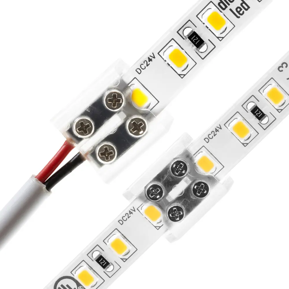 8mm LED Tape Light Terminal Block Tape-to-Wire Connector