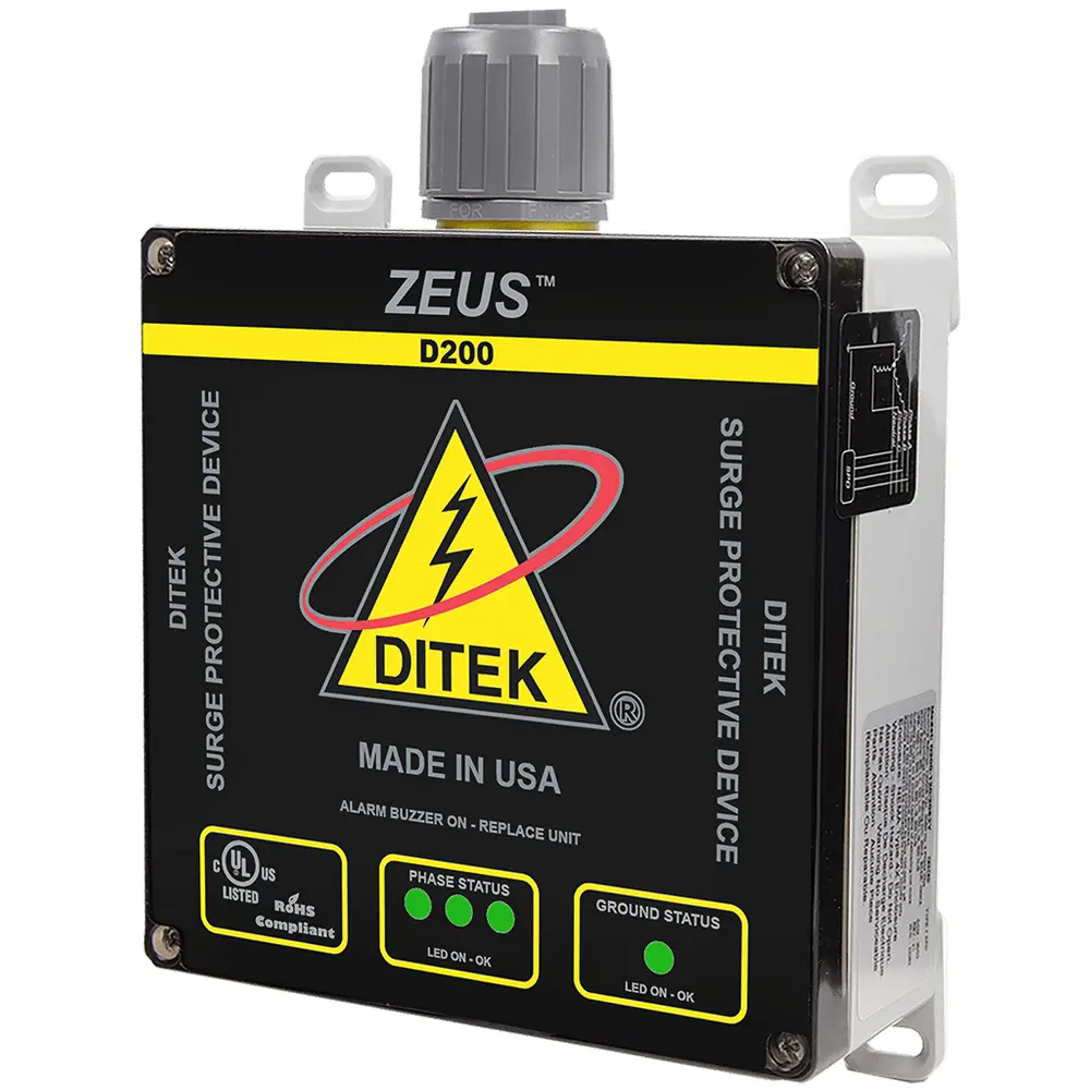 Industrial Surge Protective Device, 200kA/Phase, 120/208VAC Wye