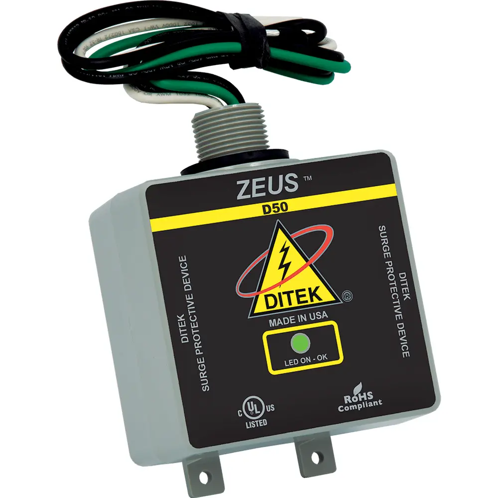 Panel Surge Protector, 10kA, 3-Phase, 240 VAC 1 Panel Surge Protector, 10kA, 3-Phase, 240 VAC