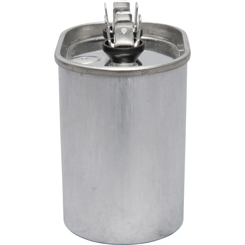 Motor Run Capacitor, 440 VAC, Oval, 20µF 3 Motor Run Capacitor, 440 VAC, Oval, 20µF