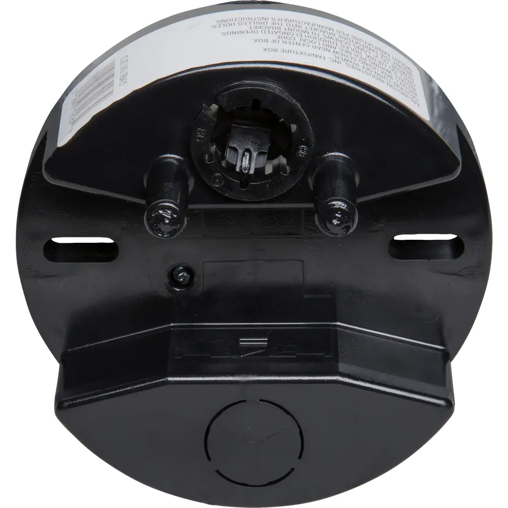 10.3 Cu. In. Press-On Fan & Fixture Mounting Box, Plastic, Black