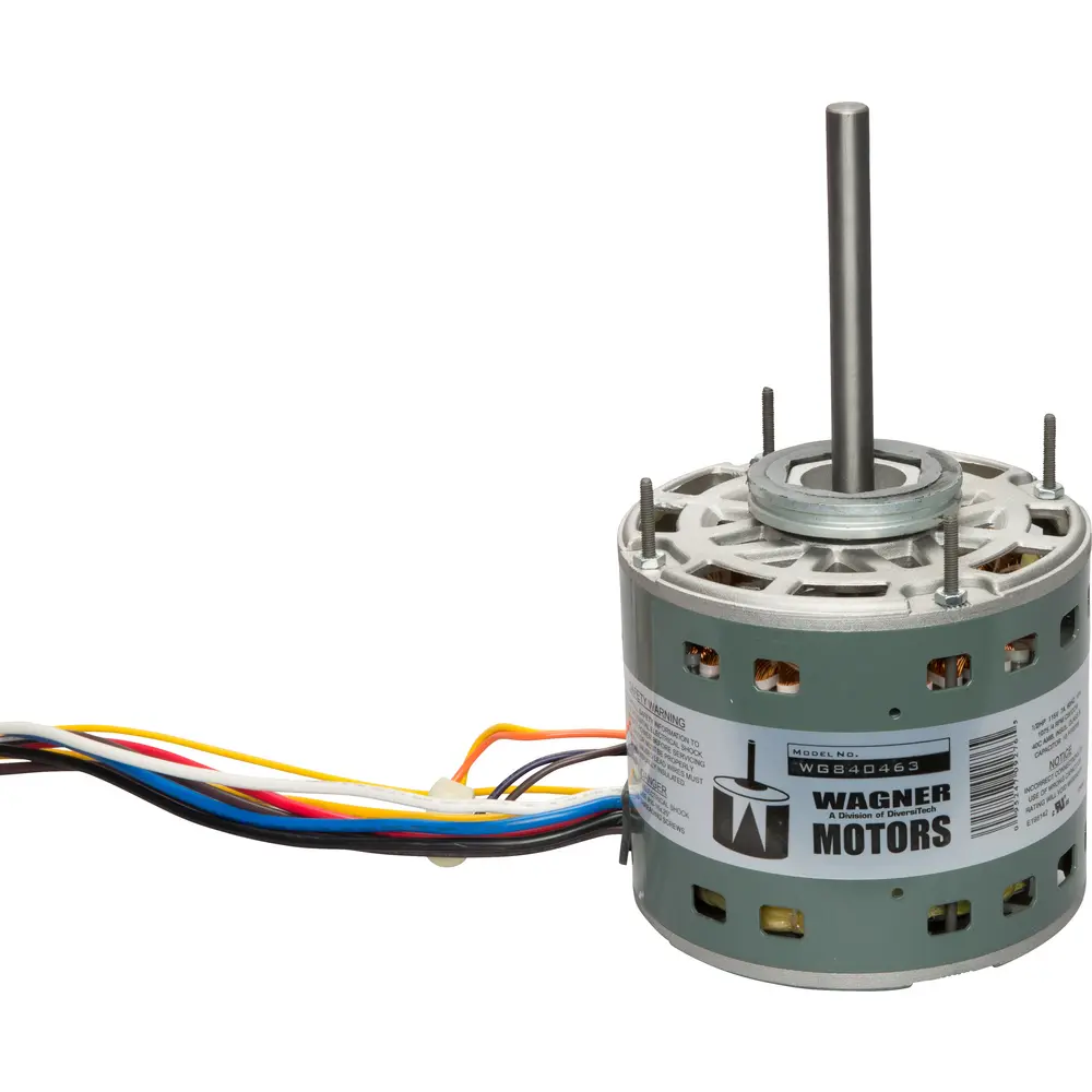 Multiple Horsepower Direct Drive Furnace Blower Motor, 115 VAC, 1075/4 Speed, 1/2HP Max 1 Multiple Horsepower Direct Drive Furnace Blower Motor, 115 VAC, 1075/4 Speed, 1/2HP Max