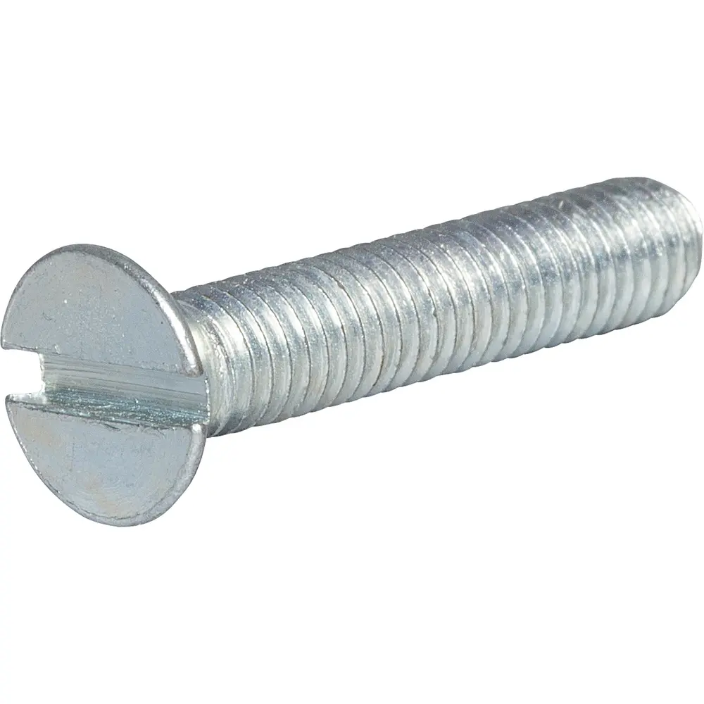 #10-32 x 1 in. Slotted Flat Head Machine Screw