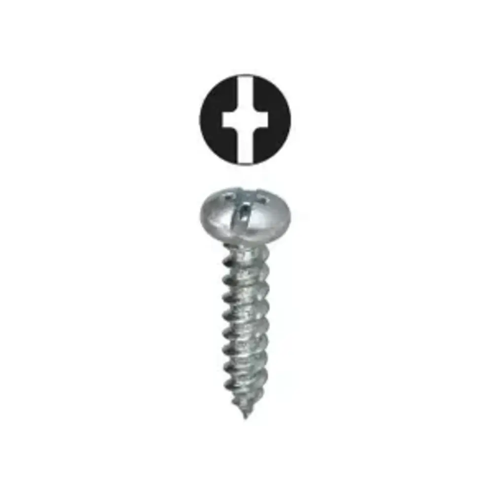 #10 x 1/2 in. Phillips/Slotted Pan Head Sheet Metal Screw