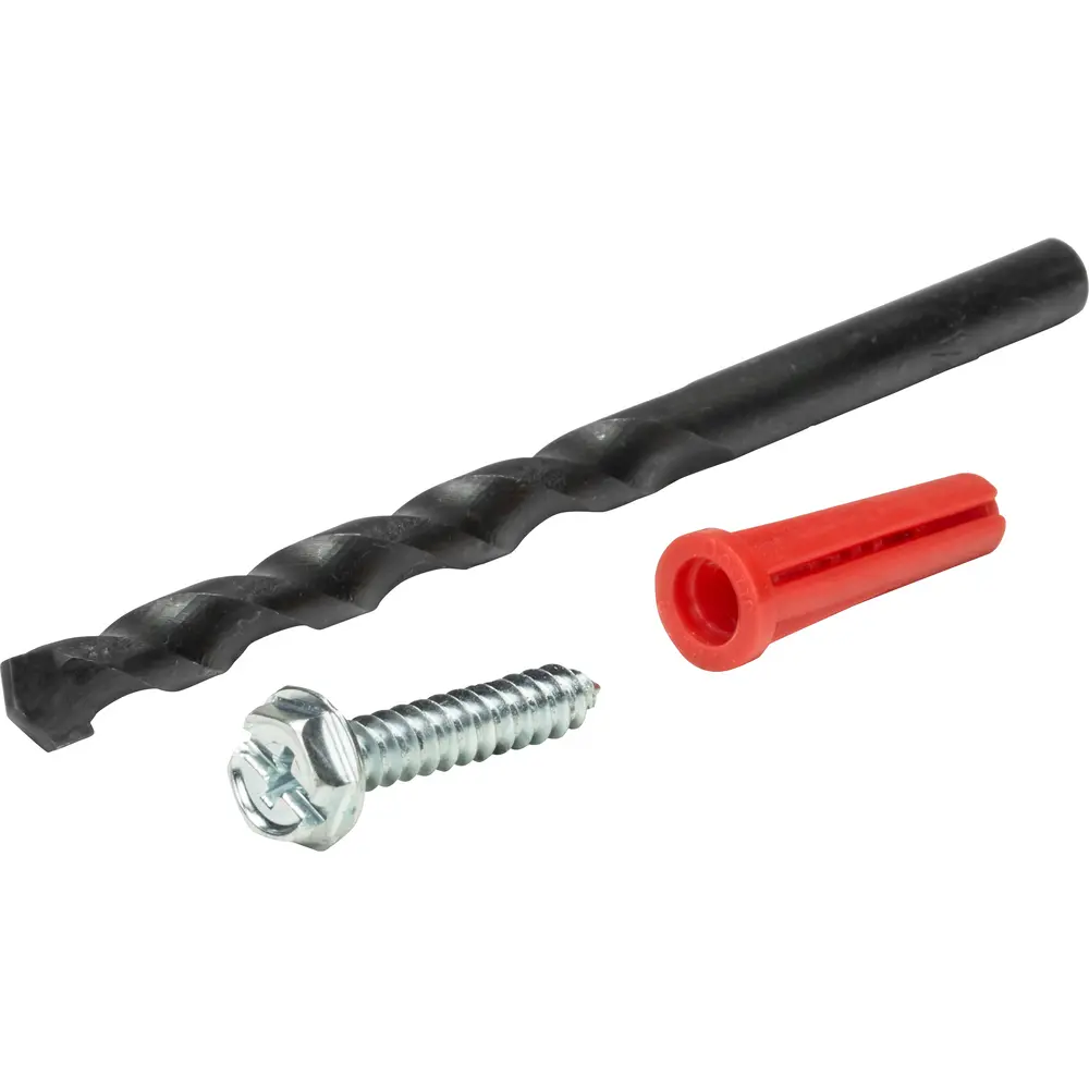 #10 x 1 in. Red Conical Anchor Kit w/ Hex Head Combo Drive Screws