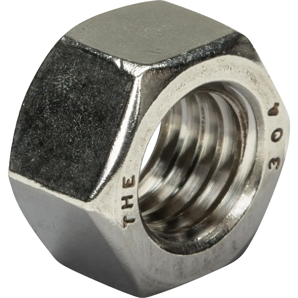 1/2 in.-13 Stainless Steel Hexagonal Machine Nut 3 1/2 in.-13 Stainless Steel Hexagonal Machine Nut