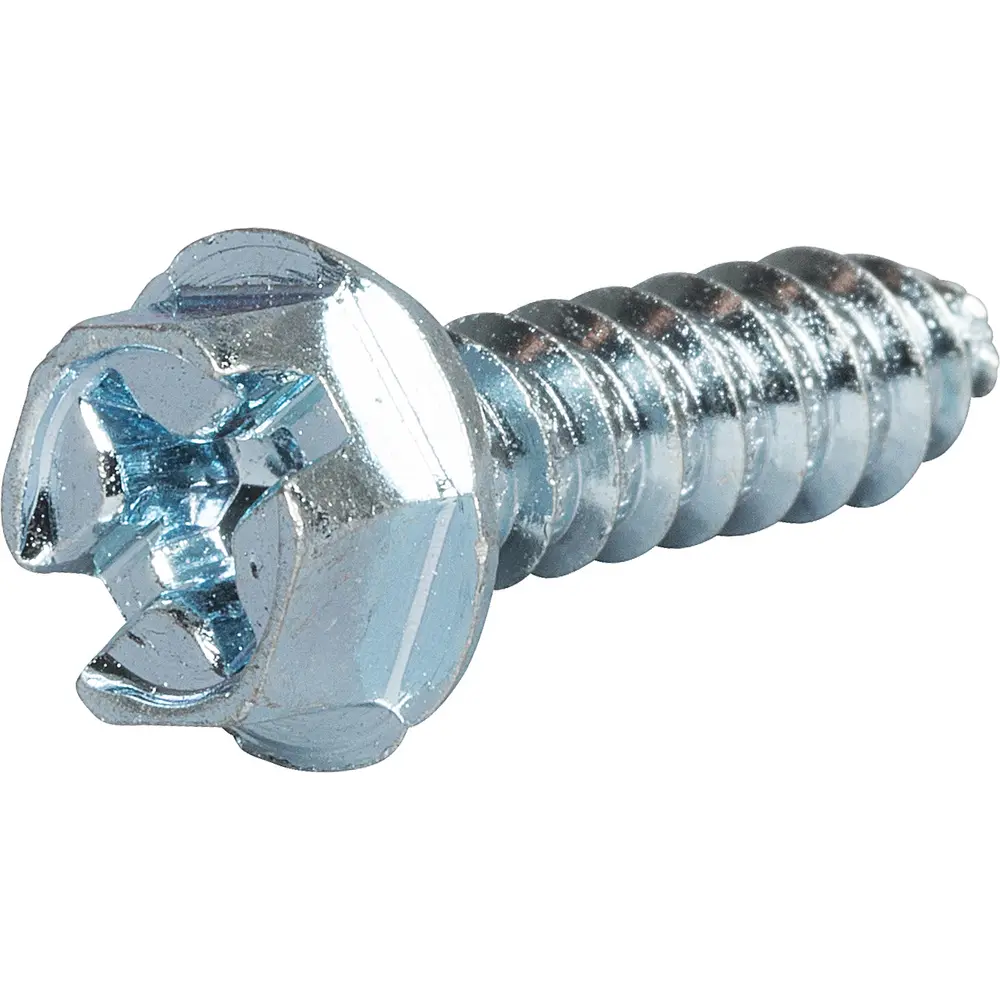 #12 x 3/4 in. Phillips/Slotted Hex Washer Head Sheet Metal Screw 1 #12 x 3/4 in. Phillips/Slotted Hex Washer Head Sheet Metal Screw