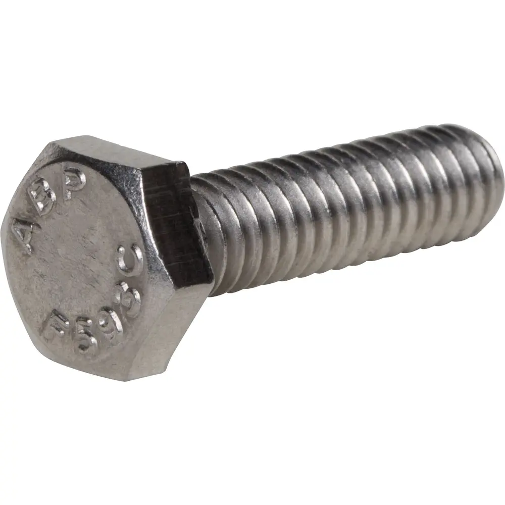 1/4 in.-20 x 1 in. Stainless Steel Hex Head Tap Bolt