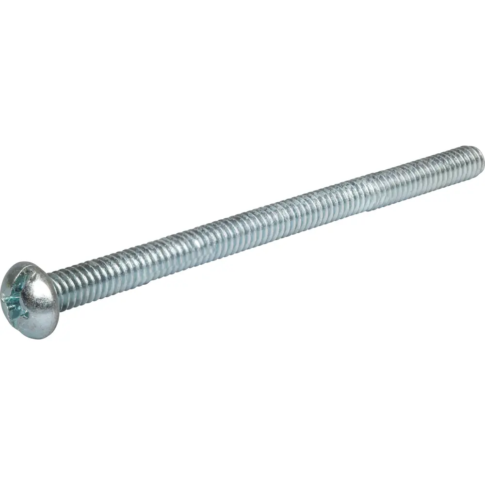 1/4 in.-20 x 4 in. Phillips/Slotted Round Head Machine Screw 1 1/4 in.-20 x 4 in. Phillips/Slotted Round Head Machine Screw