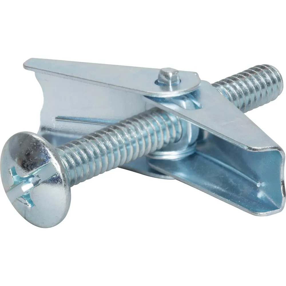 1/4 in. x 2 in. Phillips/Slotted Mushroom Head Toggle Bolt