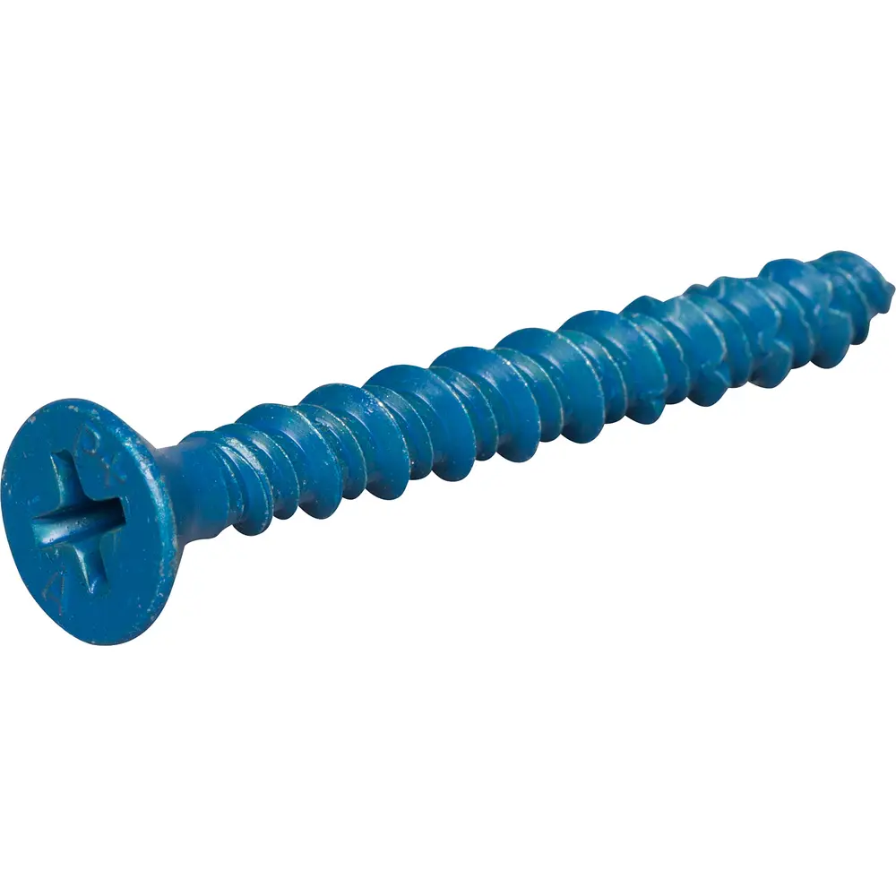 3/16 in. x 1-3/4 in. Phillips Flat Head Concrete Screw Anchor 1 3/16 in. x 1-3/4 in. Phillips Flat Head Concrete Screw Anchor