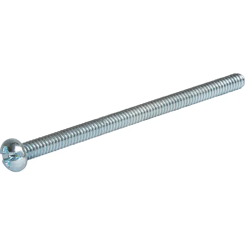 #6-32 x 2-1/2 in. Phillips/Slotted Round Head Machine Screw