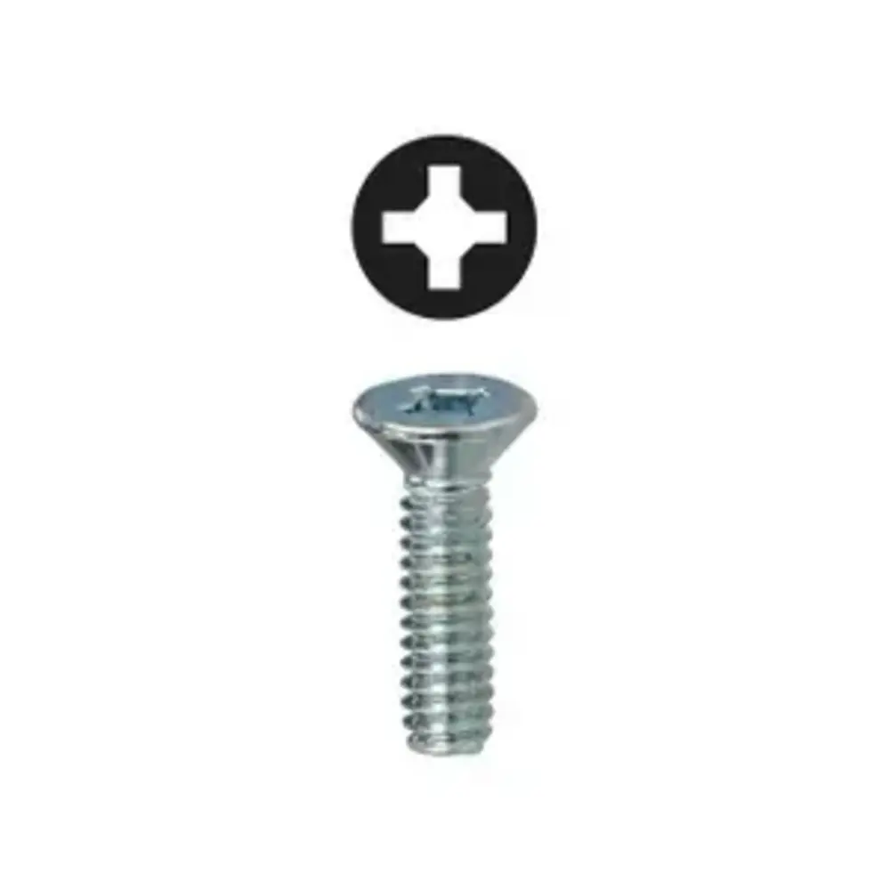 #6-32 x 2" Phillips/Square Flat Head Machine Screw