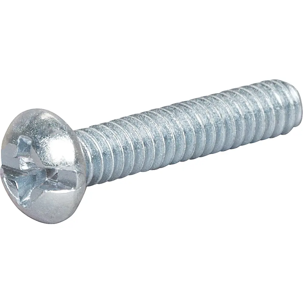 #6-32 x 3/4 in. Phillips/Slotted Round Head Machine Screw 1 #6-32 x 3/4 in. Phillips/Slotted Round Head Machine Screw