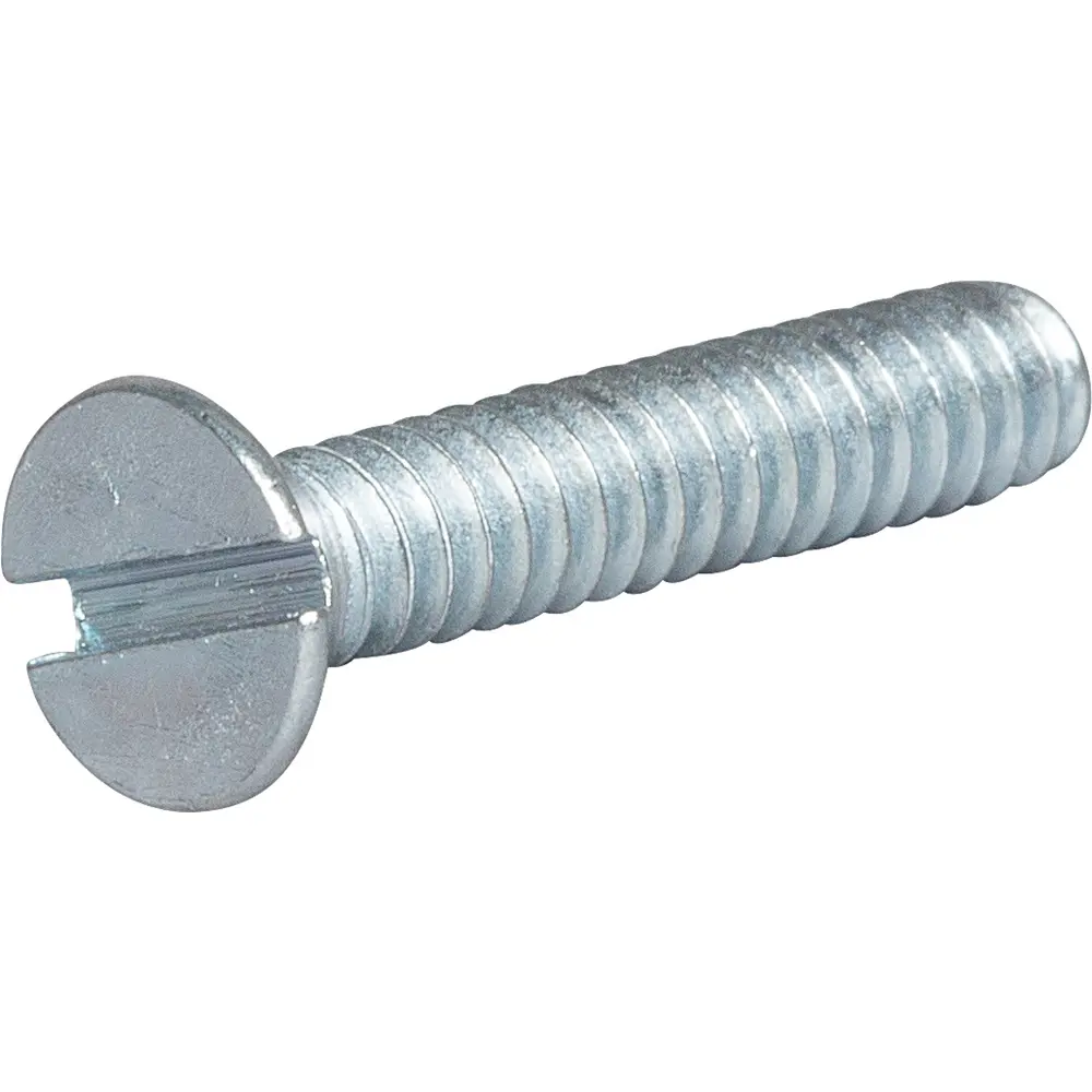 #6-32 x 3/4 in. Slotted Flat Head Machine Screw 1 #6-32 x 3/4 in. Slotted Flat Head Machine Screw