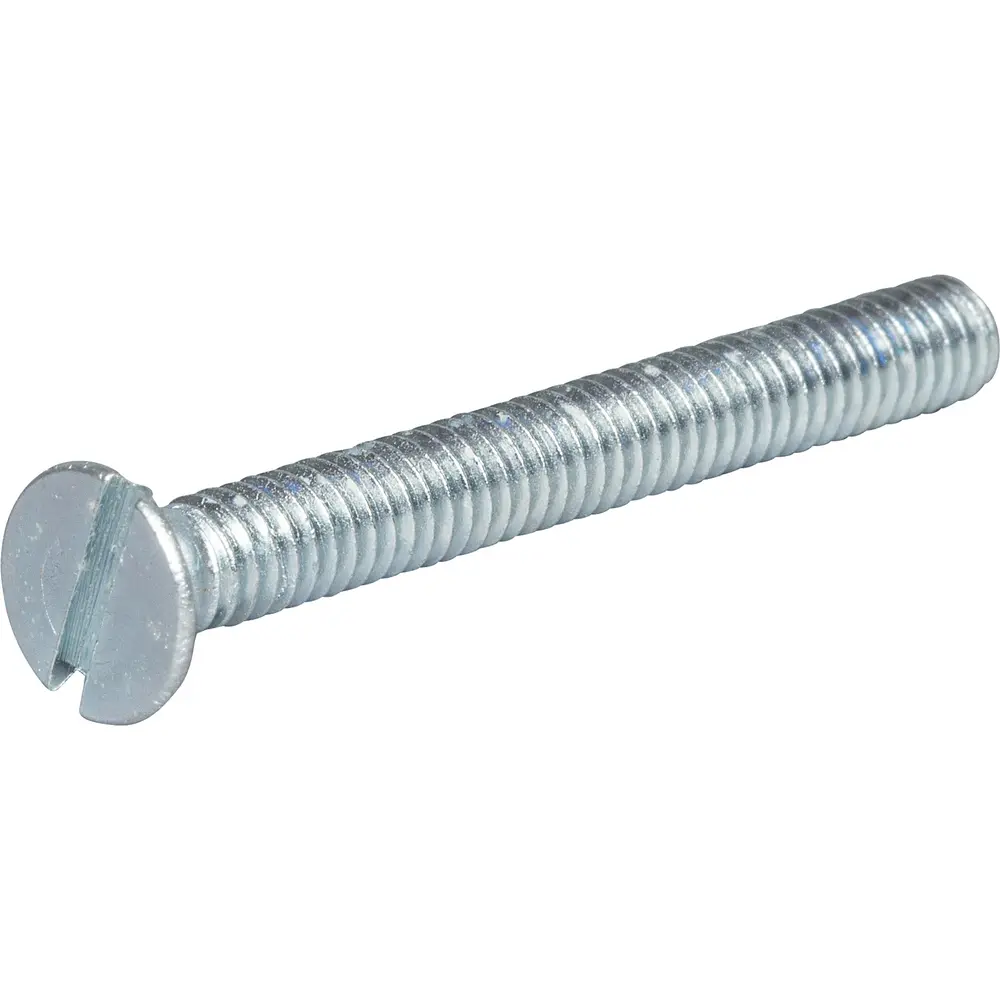 #8-32 x 1-1/2 in. Slotted Flat Head Machine Screw 1 #8-32 x 1-1/2 in. Slotted Flat Head Machine Screw