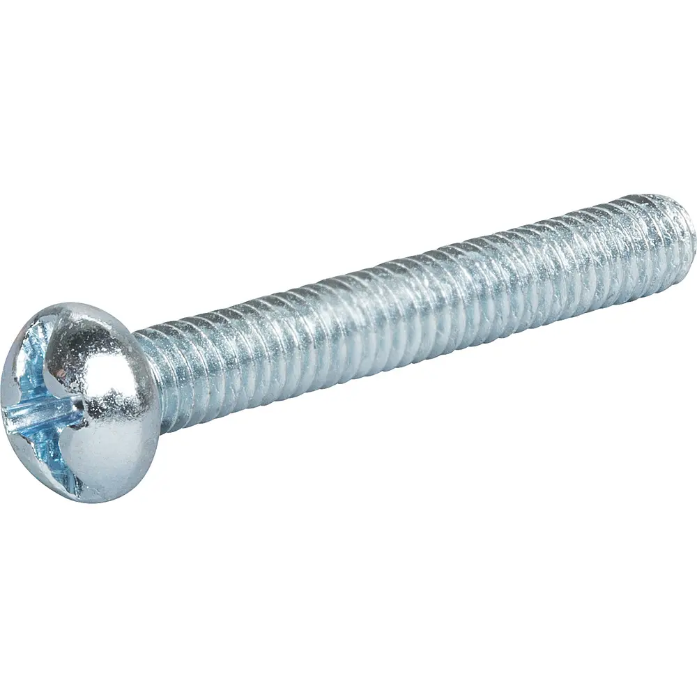 #8-32 x 1-1/4 in. Phillips/Slotted Round Head Machine Screw